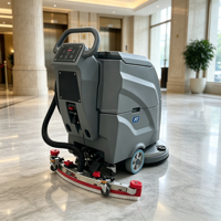 Autolaveuse autonettoyante manuelle pour hall d'hôpital, clinique, couloir – Nettoyage silencieux des sols