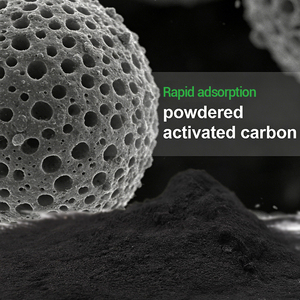 Carbón Activado en Polvo de Cáscara de Nuez para Decoloración de Caldo de Fermentación de Aminoácidos, Alta Pureza para L-lisina - Product Image 1