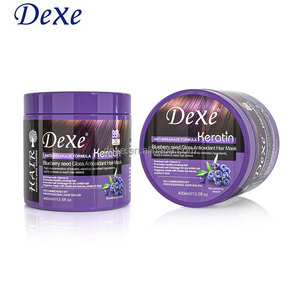 DEXE Private Label Kondisioner Rambut Organik Perawatan Perbaikan Rambut Menghaluskan Kolagen Keratin Masker Rambut Produsen Pabrik Asli - Product Image 1