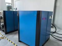 Compresseur d'air industriel à vis rotatif stationnaire à aimant permanent 7,5 kW 10 CV avec moteur VSD, certifié CE, faible bruit, économie d'énergie