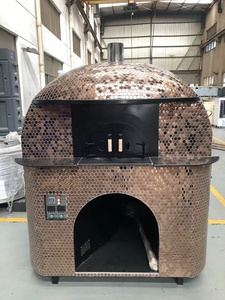 Vòng Hộ Gia Đình/Thương Mại Gỗ Đốt Lò Nướng Bánh <span class=keywords><strong>Pizza</strong></span> Chuyên Nghiệp P1-6-2 - Product Image 2