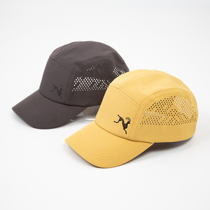 Tùy Chỉnh Mũ Phẳng Thiết Kế In Ấn Logo Polyester Lưới Thoáng Khí Nhanh Chóng Khô 5 Bảng Điều Chỉnh Trại Cap - Product Image 3