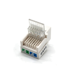 Bằng Giọng Nói Cat3 <span class=keywords><strong>4p4c</strong></span> 6p4c 6p2c <span class=keywords><strong>Rj11</strong></span> Nữ Điện Thoại <span class=keywords><strong>Keystone</strong></span> Modular <span class=keywords><strong>Jack</strong></span> - Product Image 1