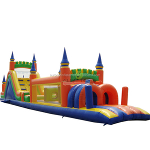 Juegos inflables de fábrica personalizados, carreras al aire libre, castillo hinchable grande, campo de obstáculos para correr 5k - Product Image 6