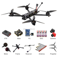 Cadre en Fiber de carbone XL10 V6 avec pièces d'impression 3D neutre fabriqué en Chine 420mm empattement FPV Drone composants UAV pièces de rechange