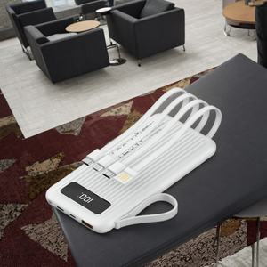 Banco de Energía Portátil de Carga Súper Rápida PD20W con Cable Integrado, 10000mAh, Fuente de Alimentación Móvil Ligera - Product Image 6