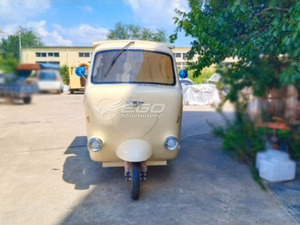 Triciclo Camper XC-EGO en Diferentes Colores, Eléctrico, de Acero Inoxidable, con Certificación CE, Carrito de Comida, Camión de Comida Semicerrado, Móvil - Product Image 4