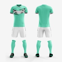 Maillot de football personnalisé professionnel imprimé en Thaïlande - Ensembles d'uniformes de football complets avec des couleurs vives et une impression durable