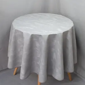Fast Delivery New Arrival China Supplier Factory Wholesale Party Tablecloth, Oilcloth Tablecloth Round Wedding