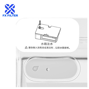 2 en 1 Réservoir d'eau Boîte à poussière Pièces de rechange Accessoires compatibles avec Mijia G1 <span class=keywords><strong>MJSTG1</strong></span> - Product Image 6