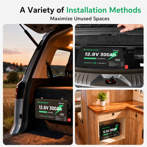 Batterie LiFePO4 12V Slimline 61mm 100Ah-300Ah pour Ute Canopy & 4x4 |   Batterie au lithium à cycle profond ultra-mince pour les espaces restreints - Product Image 6