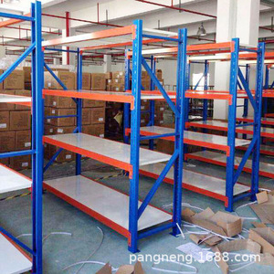 Étagères de stockage Wanlin Shelving Warehouse Racking, légères, multi-niveaux, en acier au carbone, pour le stockage de marchandises en livraison express - Product Image 2