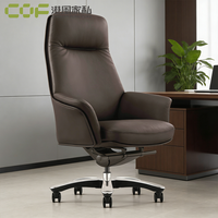 Chaise de bureau exécutive en cuir réglable de luxe, chaise de bureau moderne, chaise ergonomique de bureau, vente en gros