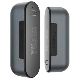 Scaldamani elettronico Mini scaldamani ricaricabile riutilizzabile USB elettrico portatile con Power Bank