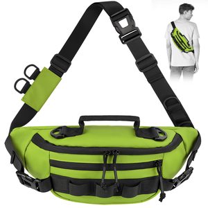 Sac de pêche imperméable, sac banane pour femmes et hommes, sac de pêche portable à la taille - Product Image 1