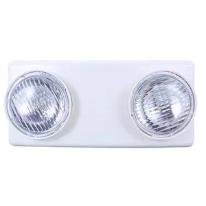 Luz LED de Emergencia de Doble Cabezal para Interiores/Exteriores, Interruptor de Luz de Emergencia de 3W, Plástico ABS Blanco, con Batería de Litio, Clasificación IP30, 3 Horas de Emergencia - Product Image 5