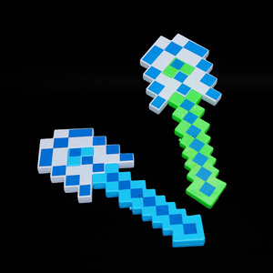 Hot Sale Promotional Toy Led <b>Light</b> up pixel Sword axe pixel Toy Led pixel Toy Gun <b>Light</b> and Sound Pickaxe Toys - Product Image 6