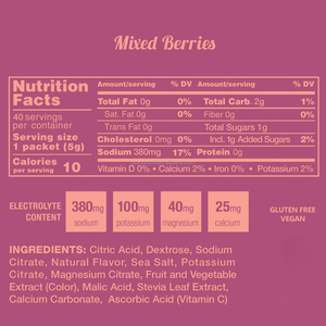 Paket <span class=keywords><strong>lemon</strong></span> Raspberry hidrasi bubuk campuran minuman elektrolit tinggi kalori rendah gula rendah untuk olahraga pendek - Product Image 3