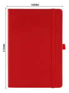 Groothandel A5 Pu Lederen Linnen Notebook Hardcover Gelijnd Zakelijke Harde Kaft Notebook Journal Planner Aanpasbare Notebooks
