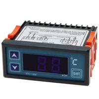 Termostato Digital para Congelador STC-100A, Controlador de Temperatura de 110v, Termostato de Calefacción con Sensor