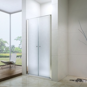 Italien Baignoire Encadrée En Aluminium de <span class=keywords><strong>Douche</strong></span> de Pivot de Verre Trempé Écran - Product Image 5