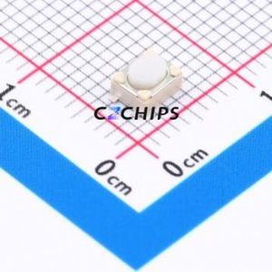 BTS0A0162AWG00 Tactile <b>Switch</b> SMD-4P,4.2x3.3mm <b>Switch</b> Oval Button 2.5N Vertical Mount 4.2mm - Product Image 1