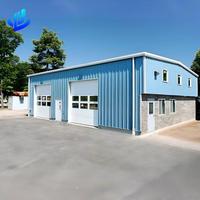 Estructura de Acero Resistente para Taller, Construcción de Alta Capacidad, Servicio de Soldadura, Corte y Doblado, Edificio de Acero