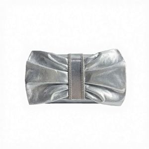 Sac à bandoulière plissé pour femme, nouveau style, tendance et élégant, sac pochette nuage doux au design raffiné - Product Image 2
