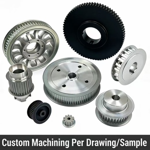 ผู้ผลิตเฟืองสแตนเลสแบบกำหนดเอง ล้อซิงโครนัส สายพานไทม์มิ่ง ลูกรอก อลูมิเนียม ทองเหลือง เฟืองพินชั่น เฟืองตรงขนาดเล็ก - Product Image 1