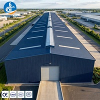 Construcción de Almacenes Industriales Prefabricados de Instalación Rápida, Edificio de Acero Metálico Ligero Soldado con Servicio de Diseño Gratuito