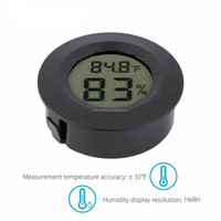 Digital LCD Thermometer Hygrometer Gauge Freezer Tester Temperature Sensor Humidity Meter Detector Monitor Indoor