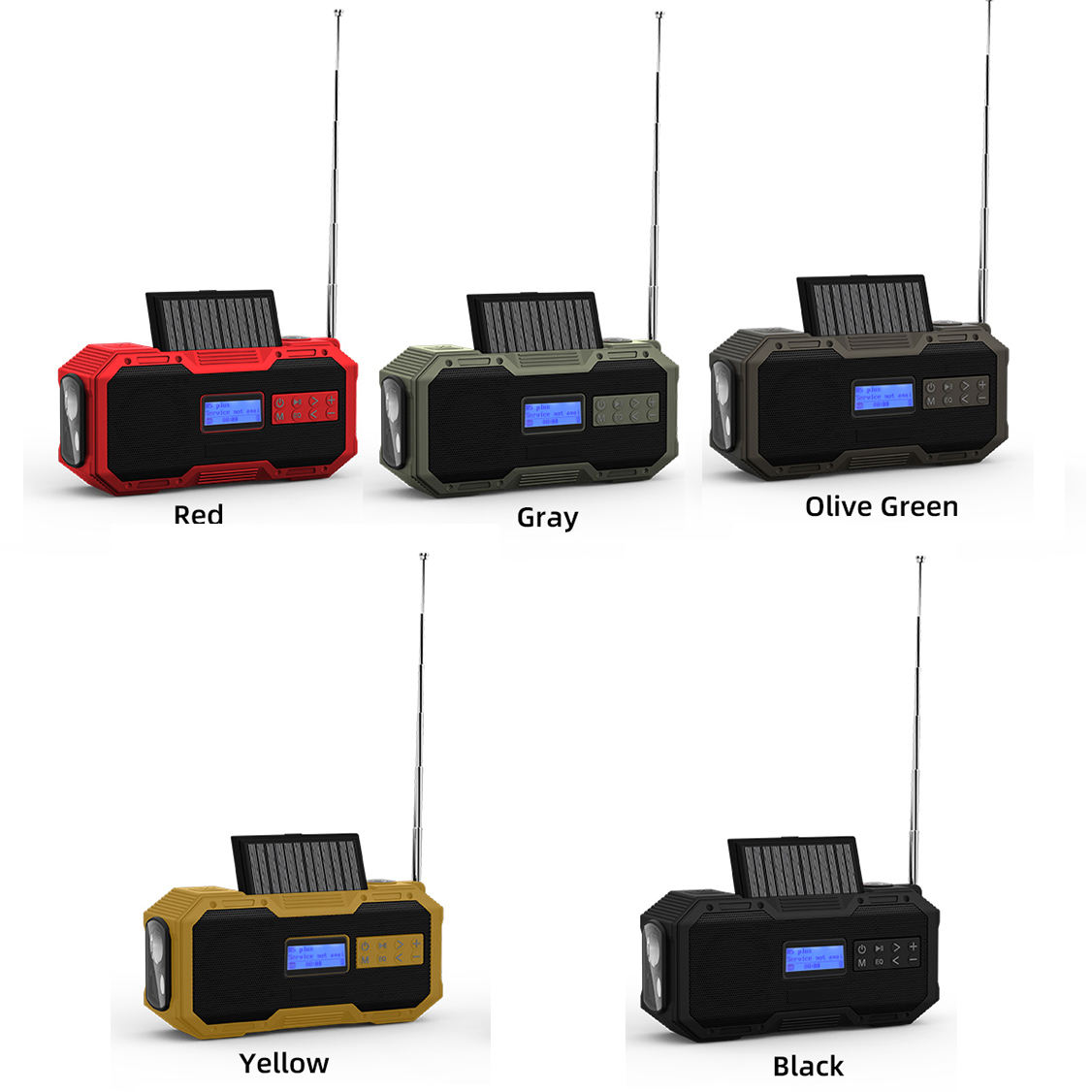 NOAA/AM/FM/BT (ติดต่อเราเพื่อรับสี)