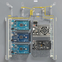 Placa de Desarrollo MEGA 2560 R3 Mini Pro CH340G ESP8266 WiFi AVR USB Tipo-C para Arduino Core CH340G Mini Mega Kits de Desarrollo