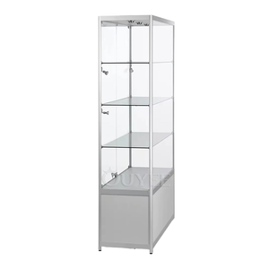 Customized Free Standing Glass <strong>Tower</strong> showcase <strong>Display</strong> Cabinet, Glass Cabinets <strong>Display</strong> showcase - Product Image 4