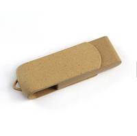 Clé USB en bois de 2 Go avec logo personnalisé, clés USB pivotantes en bois, clés USB de 2 Go