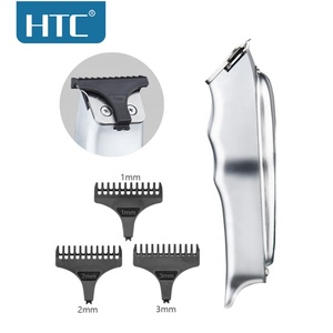 Tondeuse à cheveux portable HTC AT-179 pour bébé, corps entièrement métallique, coupe de cheveux zéro, tondeuse à cheveux professionnelle - Product Image 3