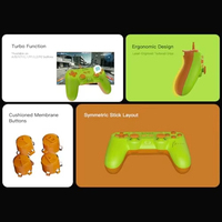 Manette de jeu filaire GameSir Tegenaria Lite pour jeux mobiles Android - Joysticks à effet Hall, taux de polling 1000 Hz, vibration