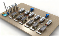 Équipement de pyrolyse de pneus usagés, de plastique et de caoutchouc à petite échelle pour la protection de l'environnement Penghua, machine de pyrolyse