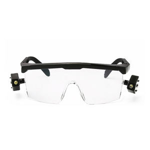 نظارات أمان من CE معتمدة من G013 بتصميم جديد عالي الجودة مع مصابيح LED لحماية العمل والعين - Product Image 3