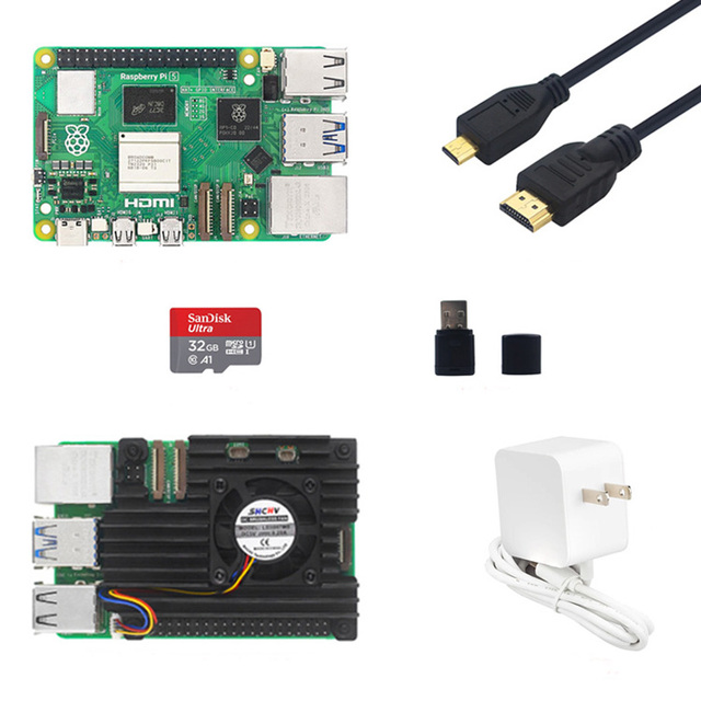 Hot Sale Latest Raspberry pi 5 4gb 8gb starter Kit With Wholesale Price