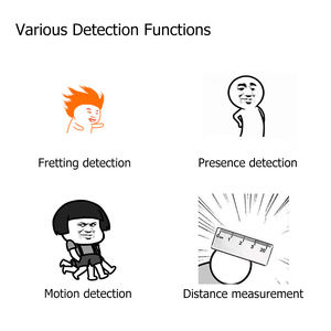 天花板安装图亚紫蜂WIFI人体存在传感器毫米波雷达照度监视器，用于各种运动检测应用控制 - Product Image 4