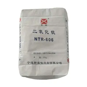닝보 XngFu NTR 606 / rutile 이산화 티타늄 606 TiO2 페인트 플라스틱 화학