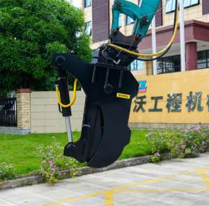 Accesorio para Excavadora XUVOL, Cortador de Árboles de Eucalipto, Pino y Palma, Cuchillo Forestal, Máx. Cizalla Hidráulica para Árboles de 530 mm - Product Image 3