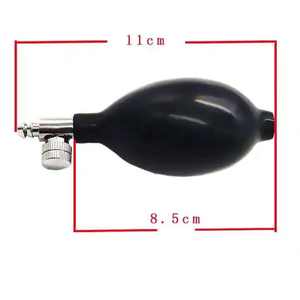 Sphygmomanomètre médical Sang Caoutchouc Air Gonflage <span class=keywords><strong>Ballon</strong></span> Ampoule Pompe Valve - Product Image 5