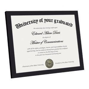 Wholesale <b>A4</b> Mdf Picture Walnut Wood Grain, 21X29.7Cm Certificate <b>Frame</b> Factory Price, Custom Logo Oem Bulk Supply <b>for</b> B2b - Product Image 1