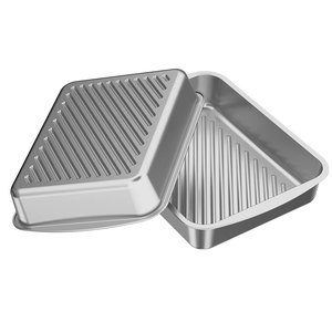 Plaque de cuisson professionnelle en acier inoxydable de qualité commerciale résistante à la chaîne parfaite pour les biscuits Moule à gâteau en acier inoxydable robuste - Product Image 4