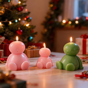 <span class=keywords><strong>Molde</strong></span> de silicona 3D de muñeco de nieve sentado para velas, moldes de resina DIY para árbol de Navidad, para hacer adornos de yeso y arte. - Product Image 1
