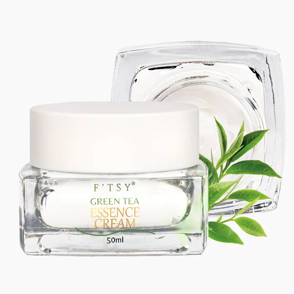 Face Moisturizer Hydrating Anti Acne Tree Vitamin C Green Tea Cream Day And Night Herbal Face Cream Organic