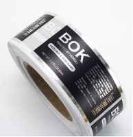 Aufkleber mit individuellem Logo, Heißprägefolie, Private Label, Heißprägefolie aus China, gestanzte Etiketten, umweltfreundlich