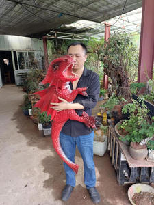 Marionetta a Mano di Dinosauro Animatronico in Gomma di Alta Qualità Nanchi, Realistica e Portatile con Movimento per Eventi - Product Image 4